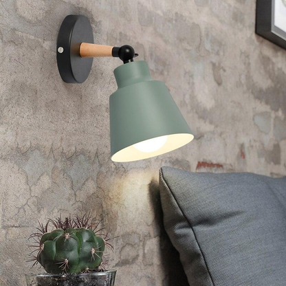 Floroux Shine Applique Murale en Bois | Design Moderne | Lampe Murale Décorative pour Salon et Chambre