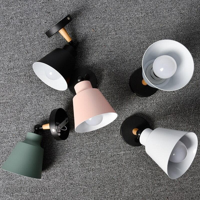 Floroux Shine Applique Murale en Bois | Design Moderne | Lampe Murale Décorative pour Salon et Chambre