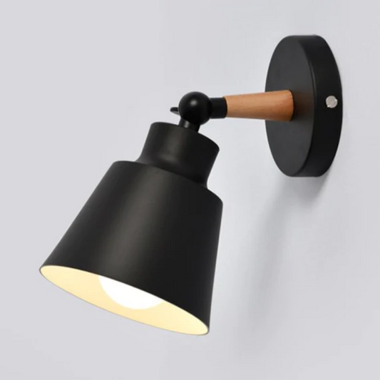 Floroux Shine Applique Murale en Bois | Design Moderne | Lampe Murale Décorative pour Salon et Chambre