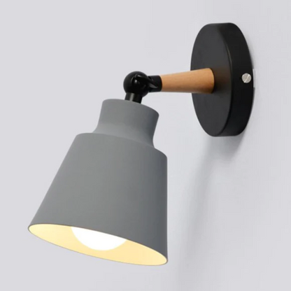 Floroux Shine Applique Murale en Bois | Design Moderne | Lampe Murale Décorative pour Salon et Chambre