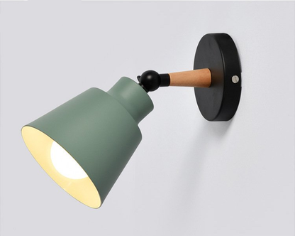 Floroux Shine Applique Murale en Bois | Design Moderne | Lampe Murale Décorative pour Salon et Chambre
