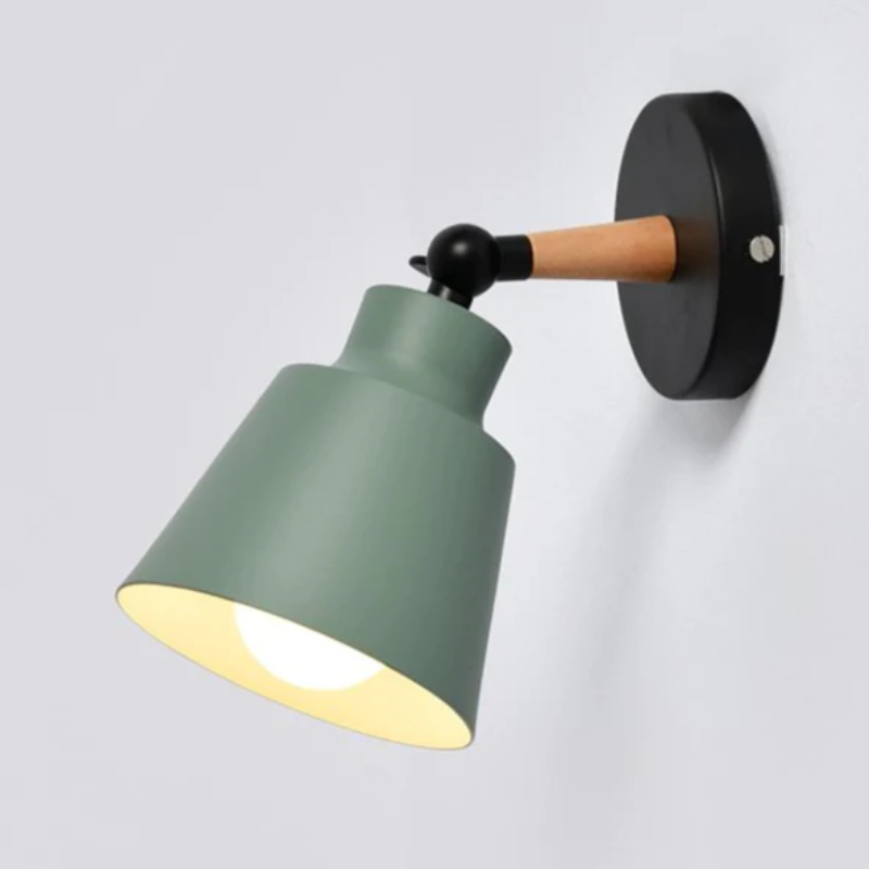 Floroux Shine Applique Murale en Bois | Design Moderne | Lampe Murale Décorative pour Salon et Chambre