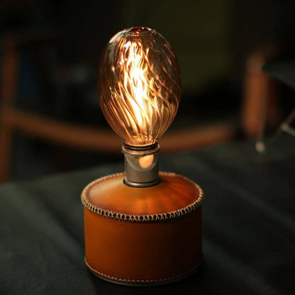 Floroux Lampe de camping en verre pour extérieur
