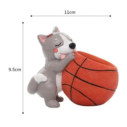 Floroux Aktiv Chien Pot de Fleurs | Accessoire déco élégant | Parfait pour les succulentes