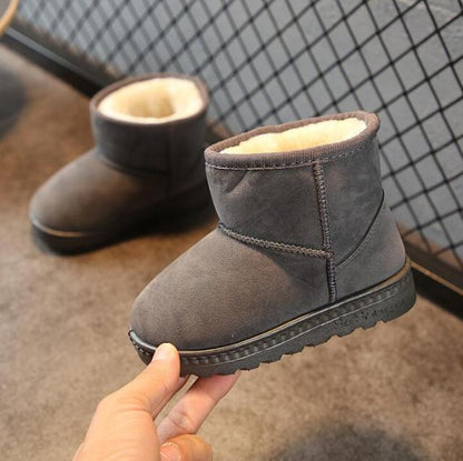 Bottes d'hiver chaudes en polaire pour enfants