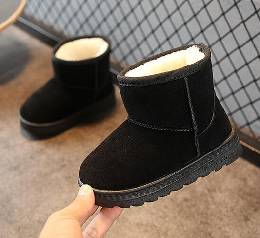 Bottes d'hiver chaudes en polaire pour enfants