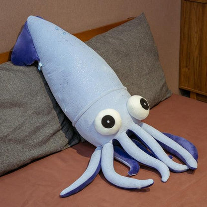 Floroux - Doux et unique octopus en peluche pour enfants à câliner et à jouer avec