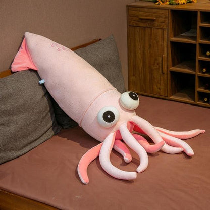 Floroux - Doux et unique octopus en peluche pour enfants à câliner et à jouer avec