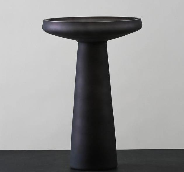 Floroux glass container with frosted glass | Mouth blown | Modern elegance | Versatile colors and shapes