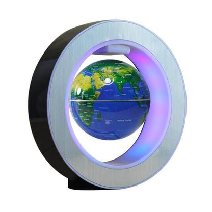 Floroux Globe Flottant LED Monde Lampe à Lévitations Magnétiques
