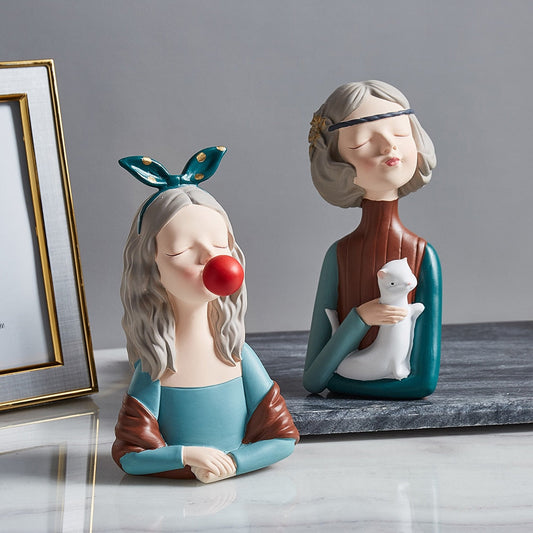 Figurine Figurka Fille Floroux