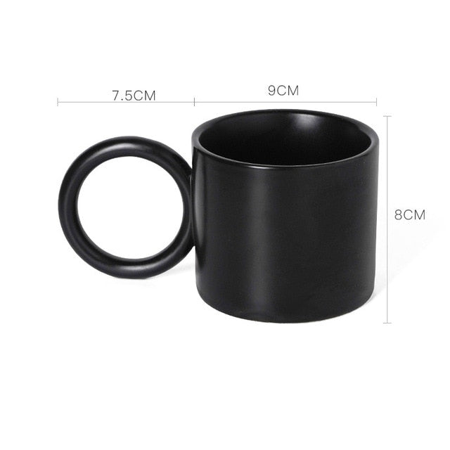 Ares Cup – Tasse en Porcelaine Minimaliste
