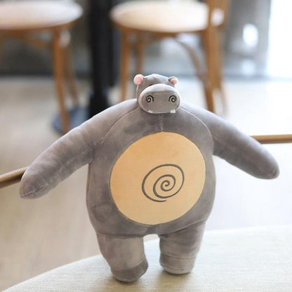 Floroux - Ours en peluche doux et câlin pour enfants à partir de 3 ans