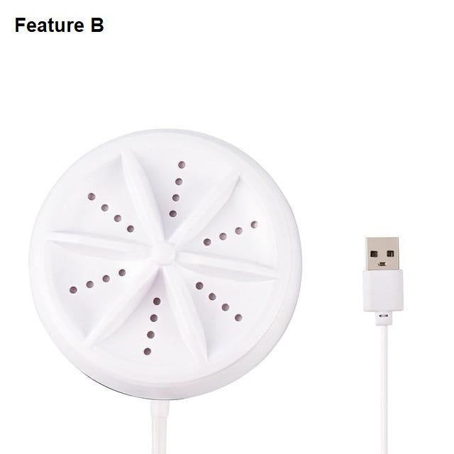 Machine à laver ultrasonique portable pour un nettoyage efficace