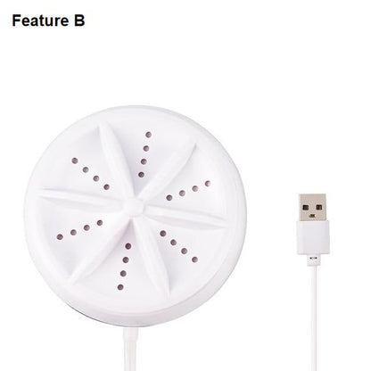 Machine à laver ultrasonique portable pour un nettoyage efficace
