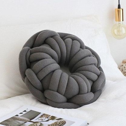 Floroux Beignet Cushion | Soft Donut Cushion | Comfortable Seat Cushion & Decorative Accent