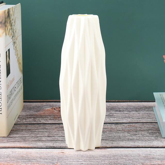 Floroux Geometric Flower Vase | Narrow Vase | Modern Design | Home & Office Decoration