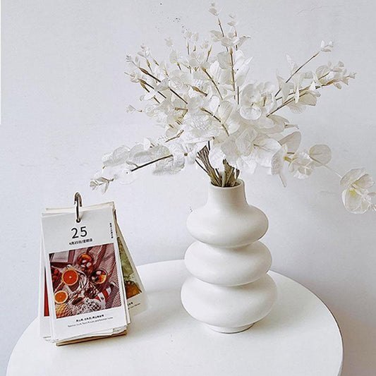 Abstract ceramic vase Floroux | Timeless decor | Versatile elegance