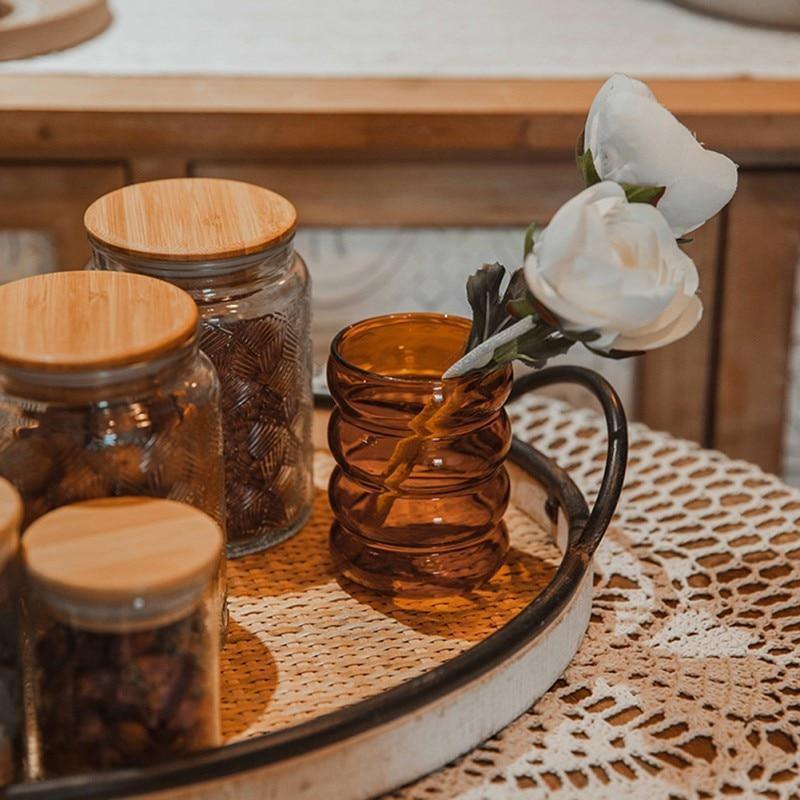 Floroux Colored Drinking Glasses | Handmade | Unique Design | Perfect for a Stylish Beverage Presentation