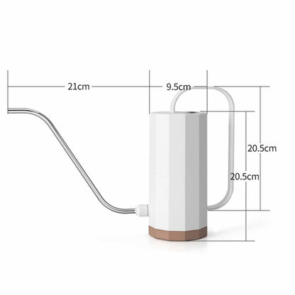 Floroux Watering Can with Swan Neck | Modern Geometric Design | Perfect Plant Care