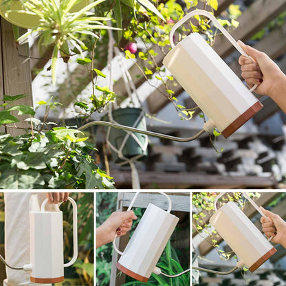 Floroux Watering Can with Swan Neck | Modern Geometric Design | Perfect Plant Care