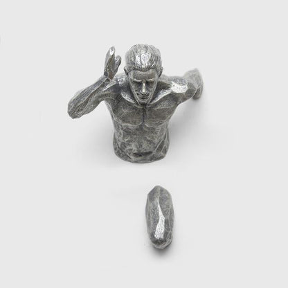 Sculpture Murale Running Man Floroux