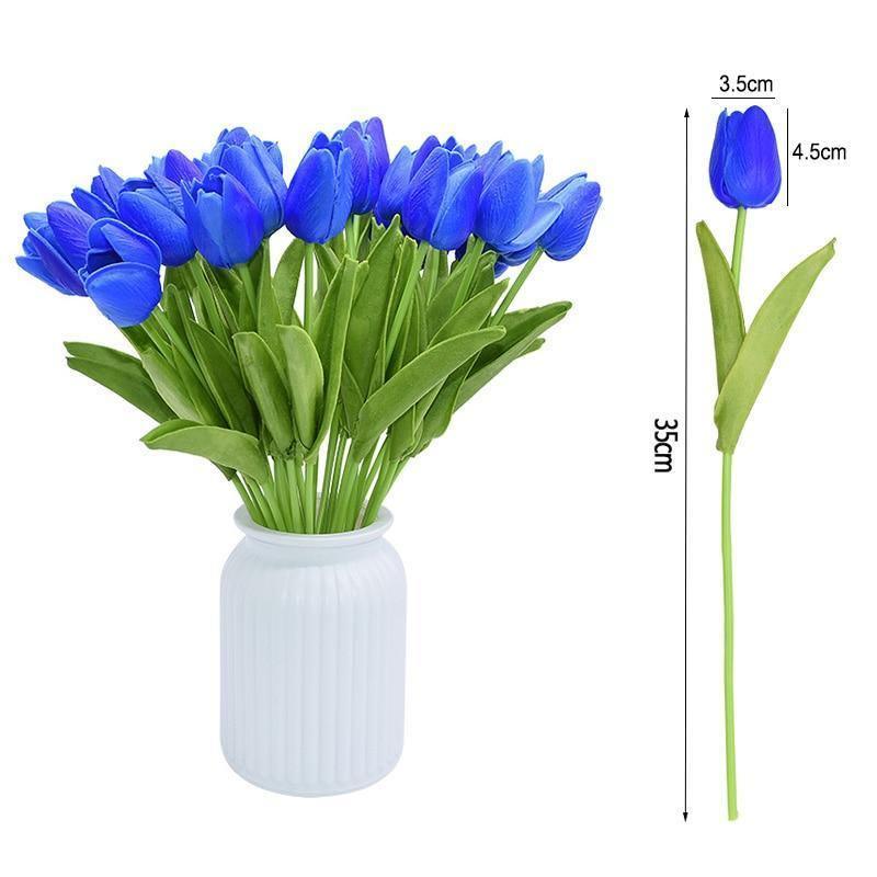 Faux tulipes artificielles 10 pièces