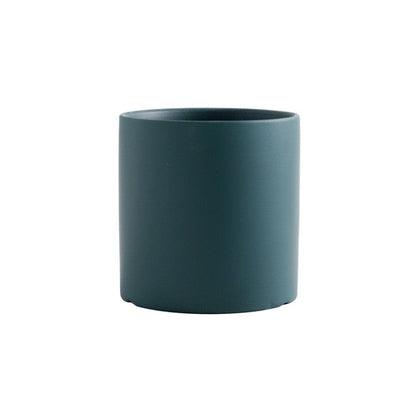 Ton coloré, 7,6 cm, petit pot en céramique pour succulentes