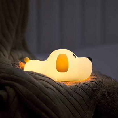 Floroux Chien Lampe de nuit dimmable