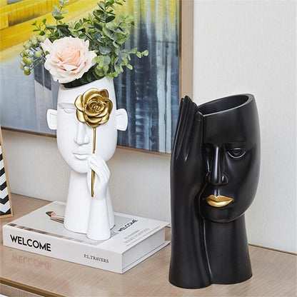Floroux head vases with modern design | Timeless artistic decor | High-quality ceramics | Elegant living accents