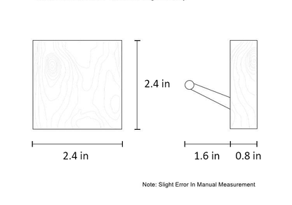 Floroux Brass Crochet Wall | Modern Design | Elegant Storage for Hall, Bathroom & Kitchen