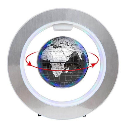 Floroux Globe Flottant LED Monde Lampe à Lévitations Magnétiques