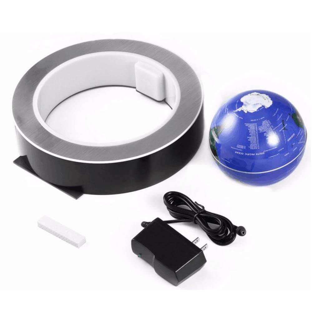 Floroux Globe Flottant LED Monde Lampe à Lévitations Magnétiques