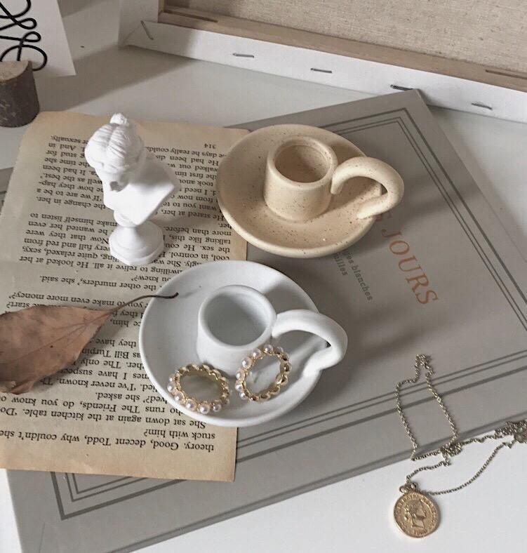 Floroux Classic Candle Holder with Handle | Timeless Design | For Dinner Candles