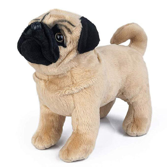 Floroux - Pug en peluche câlin pour des câlins inoubliables