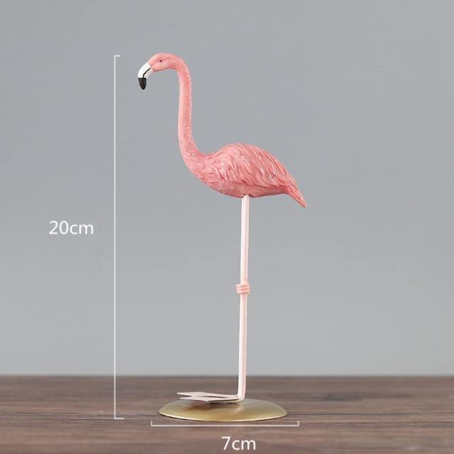 Floroux Statues Exotic Flamingos | Tropical Decoration | Elegant Decorative Figure for Home & Garden