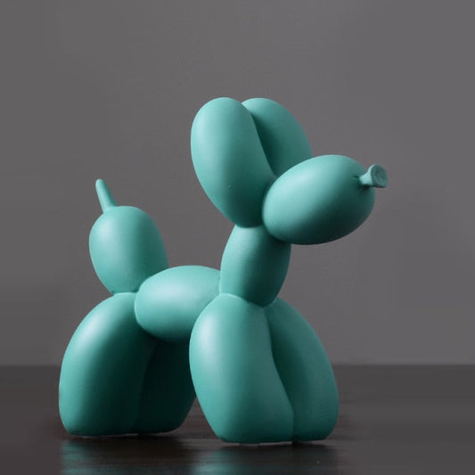 Figurines décoratives chien ballon