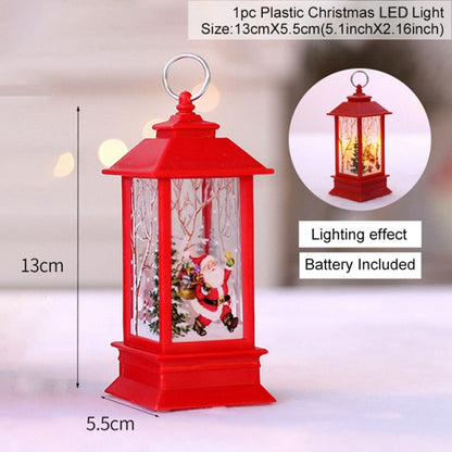 Floroux Christmas lantern | LED snowman decoration | Festive atmosphere | Perfect for Christmas