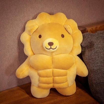 Floroux - Ours en peluche drôle et musclé pour une grande joie