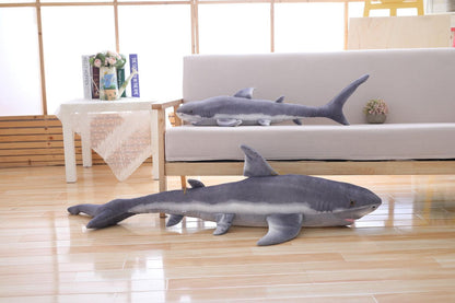 Floroux - Coussin requin mignon pour un jeu et une décoration confortables