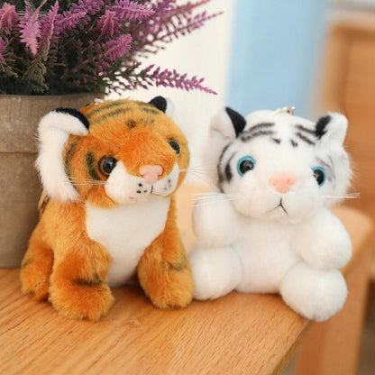 Floroux - Super mignon et fluffy porte-clé pour la joie en déplacement