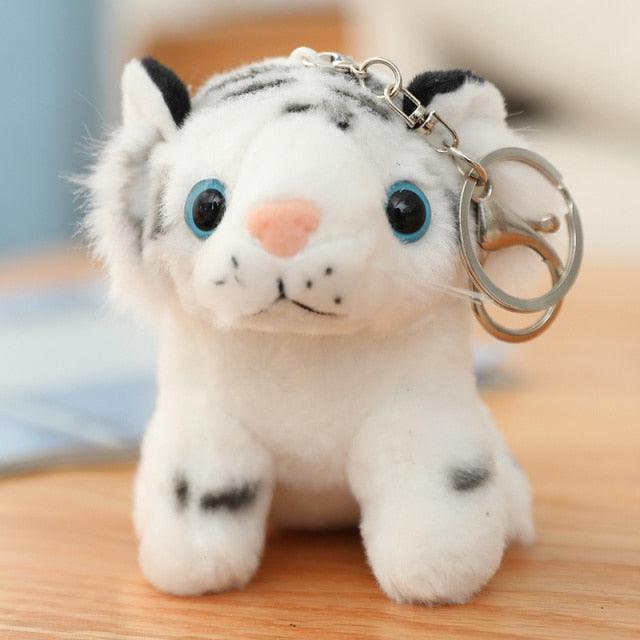 Floroux - Super mignon et fluffy porte-clé pour la joie en déplacement