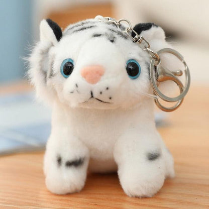 Floroux - Super mignon et fluffy porte-clé pour la joie en déplacement