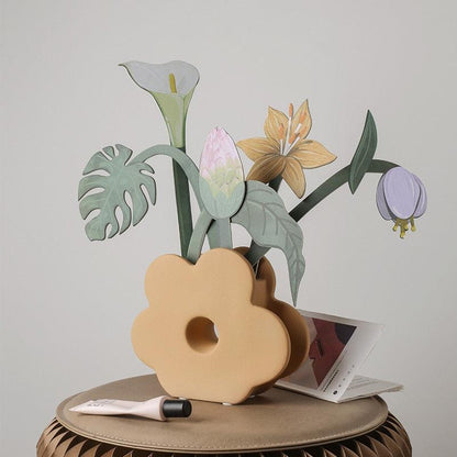 Floroux - Exotic Paper Flower Arrangement | Tropical Decor | Sustainable Elegance