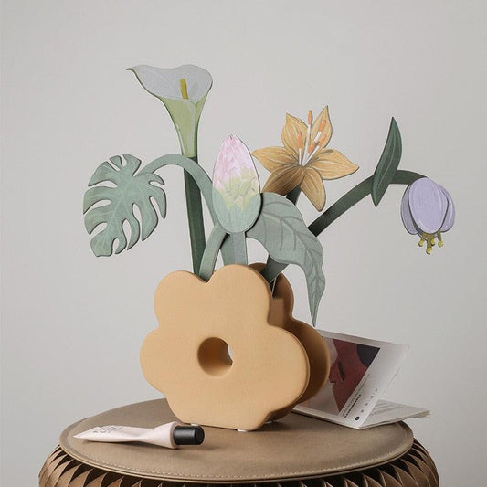 Floroux - Exotic Paper Flower Arrangement | Tropical Decor | Sustainable Elegance