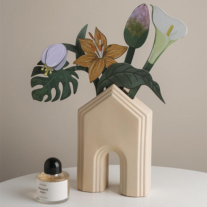 Floroux - Exotic Paper Flower Arrangement | Tropical Decor | Sustainable Elegance