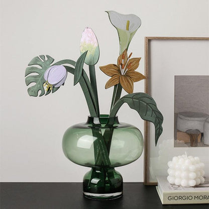 Floroux - Exotic Paper Flower Arrangement | Tropical Decor | Sustainable Elegance