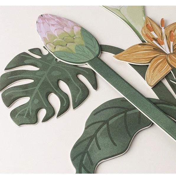 Floroux - Exotic Paper Flower Arrangement | Tropical Decor | Sustainable Elegance