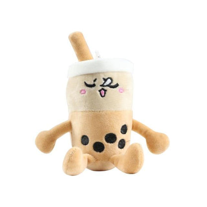 Floroux - Mignon Porte-clés Bubble Tea en Peluche avec Option Gratuite