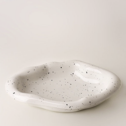 Cookies & plateau et bol en céramique chrome